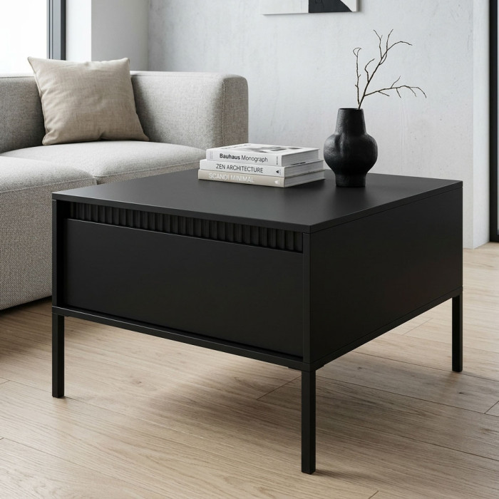 Стіл журнальний Perfect Home Сенсо / Senso 68 Чорний (PFH-091139)