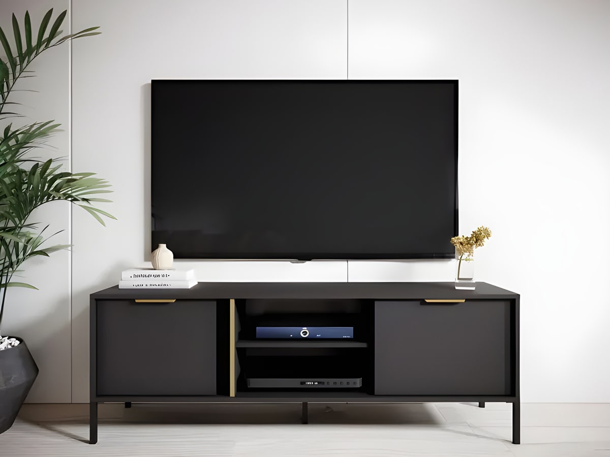 Как выбрать тумбу под телевизор с учетом диагонали ТВ