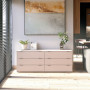 Комод Doros Рон 9 Кашемір 6 скриньок 160х38х62 (DRS-011779) - фото 1
