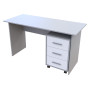 Офисный стол Doros Т3 120х60х78 см Серый/Белый (DRS-011321) - фото 2