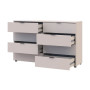 Комод Doros Рон 8 Кашемір 8 Ящичків 130х38х81 (DRS-011776) - фото 5