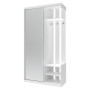 Прихожая с зеркалом Doros City One Door 110х45х210 см Белый (DRS-011404) - фото 3