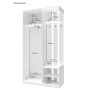 Прихожая с зеркалом Doros City One Door 110х45х210 см Белый (DRS-011404) - фото 6