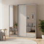 Шкаф купе Doros Сити Лайт Сосна Натти 1 ДСП / 2 зеркала 180х60х225 (DRS-011968) - фото 1