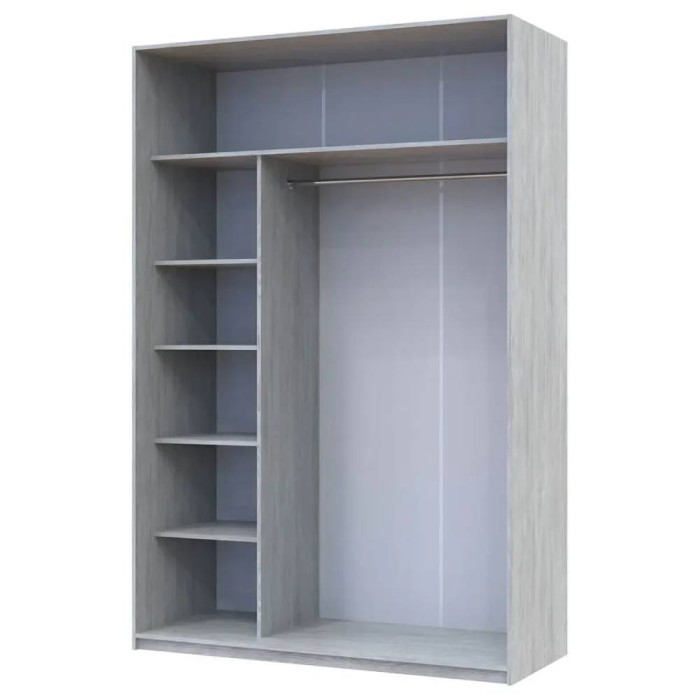 Шафа-купе Doros Сити Лайт Сосна Натти 2 ДСП 150х60х225 (DRS-011967)