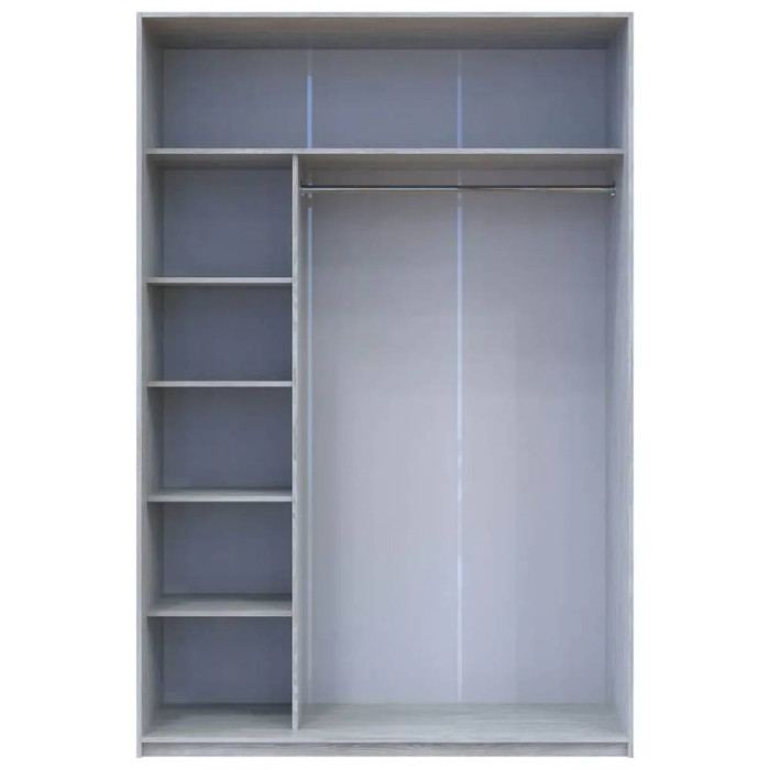 Шафа-купе Doros Сити Лайт Сосна Натти 2 ДСП 150х60х225 (DRS-011967)