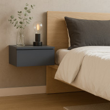 Приліжкова тумба Doros Левія Графіт 1Ш 46х31х15 см (DRS-011789)