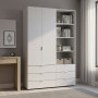 Шафа для одягу Doros Гелар Білий 2ДСП з пеналом 137.5х49.5х203.4 (DRS-011911) - фото 1