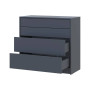 Комод Doros Дейл Графіт 4Ш 90х41х85 (DRS-011950) - фото 3