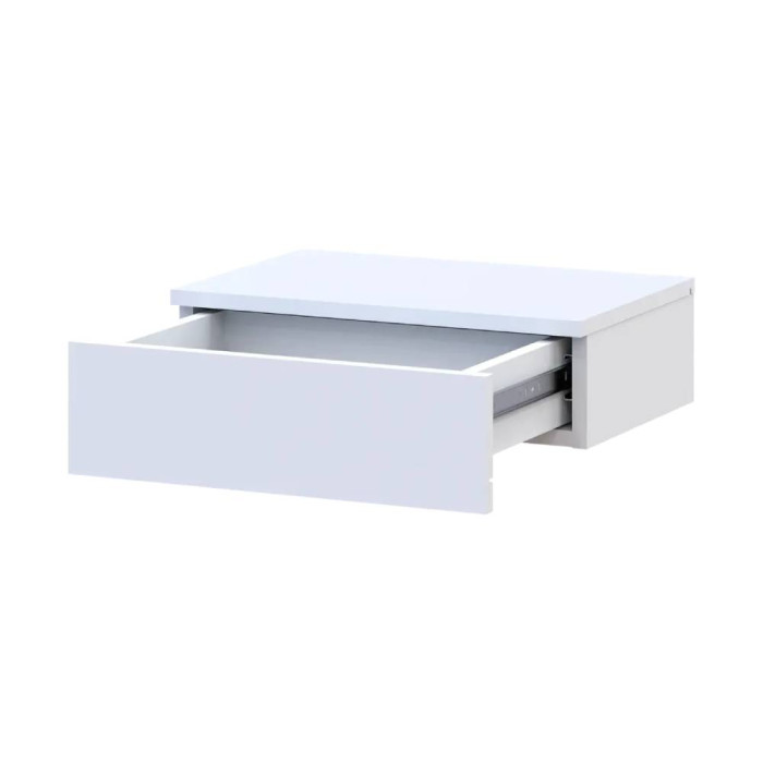 Приліжкова тумба Doros Левія Білий 1Ш 46х31х15 см
