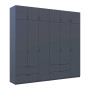 Комплект шаф для одягу Doros Лукас (2 шт.) 255х50х240 см Графіт (DRS-011694) - фото 7