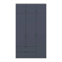Шафа розпашна з антресоллю Doros Лукас 135х50х240 см Графіт (DRS-011654) - фото 4
