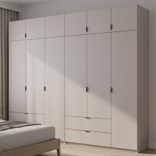 Комплект шаф для одягу Doros Лукас (2 шт.) 270х50х240 см Кашемір (DRS-011715)