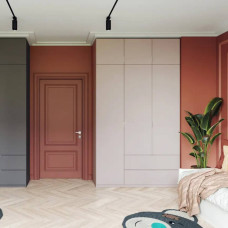 Шафа розпашна з антресоллю Doros Лукас 135х50х240 см Кашемір (DRS-011656)