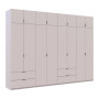 Комплект шаф для одягу Doros Лукас (2 шт.) 320х50х240 см Кашемир (DRS-011720) - фото 7