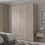 Шкаф распашной с антресолью Doros Лукас 180х50х240 см Дуб Сонома (DRS-011620) - фото 2