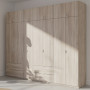 Комплект шкафов для одежды Doros Лукас (2 шт.) 295х50х240 см Дуб сонома (DRS-011707) - фото 1