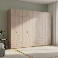 Комплект шаф для одягу Doros Лукас (2 шт.) 340х50х240 см Дуб сонома (DRS-011711)