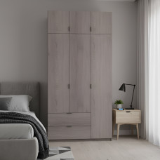 Шкаф распашной с антресолью Doros Лукас 120х50х240 см Канноло (DRS-011884)