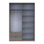 Шафа розпашна з антресоллю Doros Лукас 160х50х240 см Канноло (DRS-011881) - фото 7