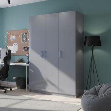 Шкаф распашной для одежды Doros Промо 135х48х204 см Серый (DRS-011626)
