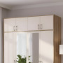 Антресоль висока Doros Ронді Дуб Артизан/Кашемір 4 ДСП 160х52х65 (DRS-011910) - фото 1