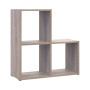 Стеллаж Doros Степ 2х2 Дуб сонома открытый 69х28.8х71.4 (41516155) - фото 8
