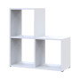 Стеллаж Doros Степ 2х2 Белый открытый 69х28.8х71.4 (41516156) - фото 2