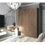Шафа розпашна з антресоллю Doros Лукас 160х50х240 см Канноло (DRS-011881) - фото 3