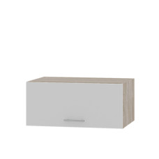 Кухонный модуль Оптима Верх В21-800 Дуб Сонома/Нимфея Альба (Белый) 800х570х360 мм (EVR-072793)