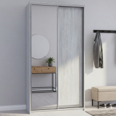 Шкаф купе Doros Сити Лайт Сосна Натти 1 ДСП / 1 зеркало 120х60х225 (DRS-011959)