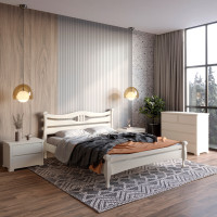 Полуторная кровать Mebigrand Даллас Айвори 120х190 см (MBG-1773)