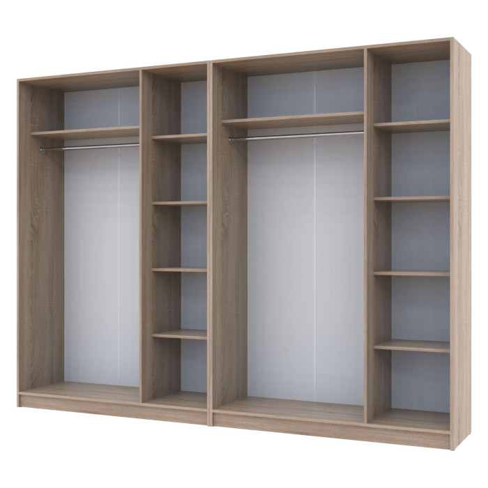 Комплект шкафов для одежды Doros Промо (2 шт.) 270х48х204 см Дуб сонома (DRS-011218)