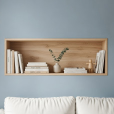 Полка навесная Эверест ПЛН-2 Лайт Дуб сонома (EVR-4667)