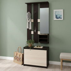 Прихожая для дома Эверест Микс венге/дуб молочный (EVR-2183)