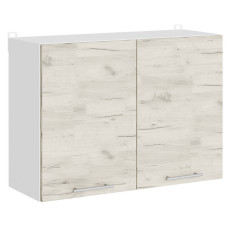 Кухонний модуль верхній Еверест Еко 800 дуб крафт білий/білий 80х30х58 см (EVR-071003)