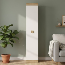 Шкаф-пенал закрытый Эверест Соната дуб сонома/белый (EVR-2275)