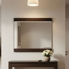 Дзеркало настінне 800 Еверест 800х700х30 мм венге темний (EVR-2142)