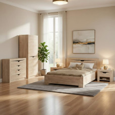Спальня Еверест Liberty Комплект №2 (5 елементів) дуб крафт золотий (EVR-2499)
