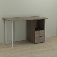 Письменный стол Ferrum-decor Отто 75x120x70 белый ДСП Дуб Сонома Трюфель 16мм (FRD-101043)