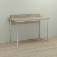 Письменный стол Ferrum-decor Скай 76x120x60 белый ДСП Дуб Сонома 32мм (FRD-101077)