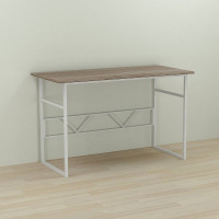 Письмовий стіл Ferrum-decor Райан 75x140x70 білий ДСП Дуб Сонома Трюфель 16мм (FRD-101173)