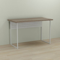 Письменный стол Ferrum-decor Майк 76x100x60 белый ДСП Дуб Сонома Трюфель 32мм (FRD-101304)