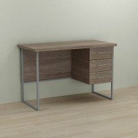 Письменный стол Ferrum-decor Гарри 76x140x70 серый ДСП Дуб Сонома Трюфель 32мм (FRD-101488)