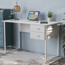 Письменный стол Ferrum-decor Дакота 75x140x60 белый ДСП Белое 16мм (FRD-102098)