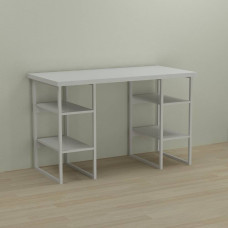 Письмовий стіл Ferrum-decor Карен 76x120x60 білий ДСП Біле 32мм (FRD-102261)