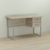 Письмовий стіл Ferrum-decor Дакота 76x120x60 сірий ДСП Дуб Сонома 32мм (FRD-102316)