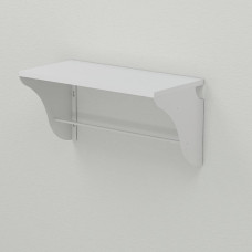 Настінна полиця Ferrum-decor Комфі 260x500x240 метал Білий ДСП Біле 16 мм (FRD-102723)