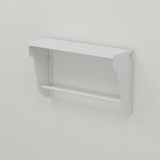 Полиця настінна Ferrum-decor Світ 300x600x150 метал Білий ДСП Біле 16 мм (FRD-102807)