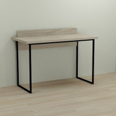 Письмовий стіл Ferrum-decor Скай 76x100x60 чорний ДСП Дуб Сонома 32мм (FRD-103617)